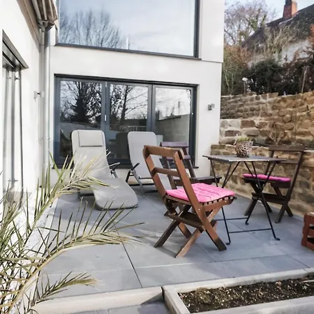 Neu gebautes Apartment mit Sonnenterasse in der Nähe vom Siebengebirge&Bonn Königswinter Exterior foto